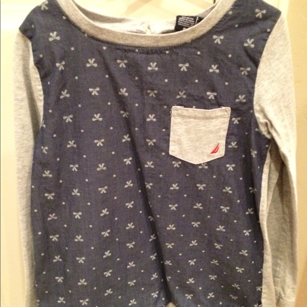 Cute girls Nautica shirt
